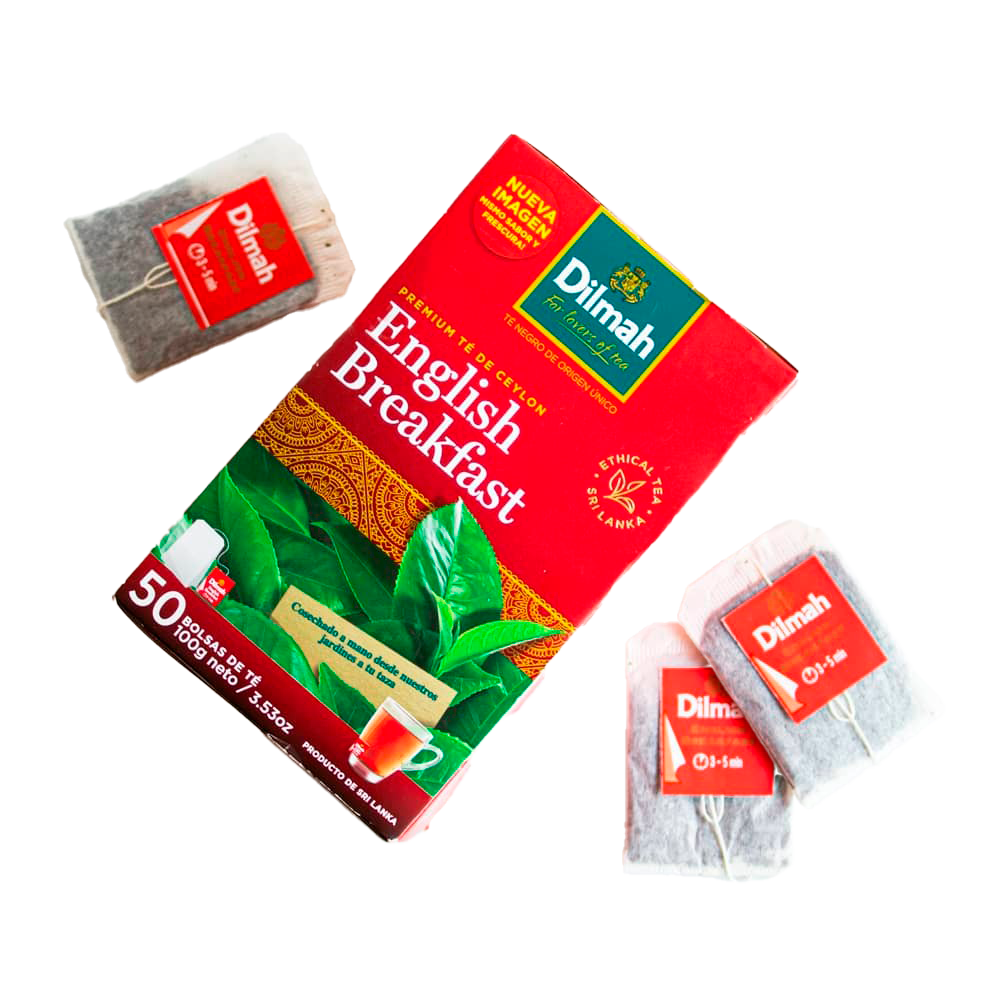 222 - Té negro english breakfast DILMAH - 50 un (2)